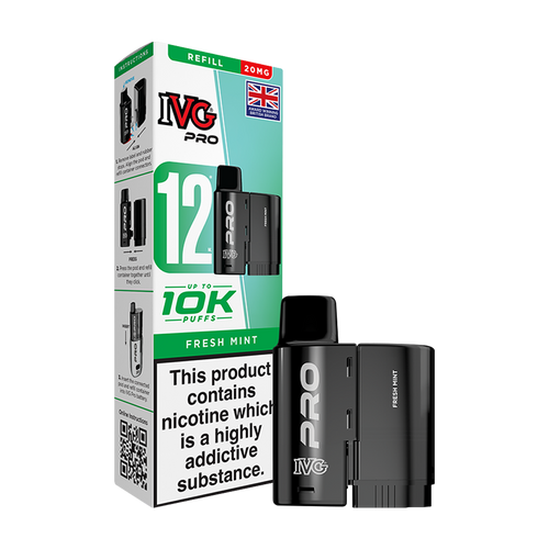 ivg pro 12 refill box thumbnail fresh mint
