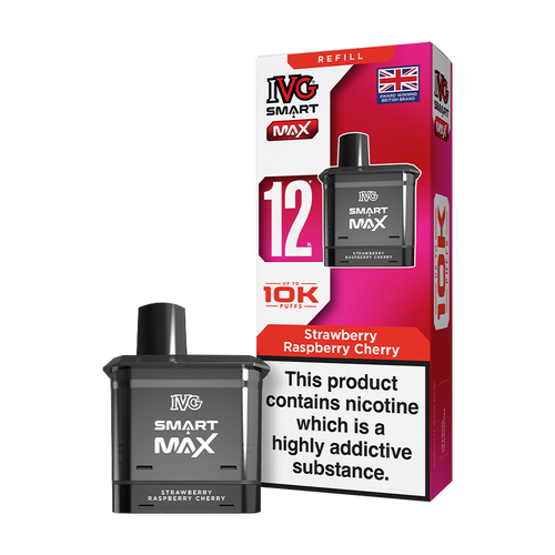 ivg smart max refill strawberry raspberry cherry