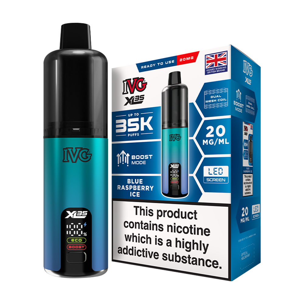 IVG XL35 Kit blue raspberry ice