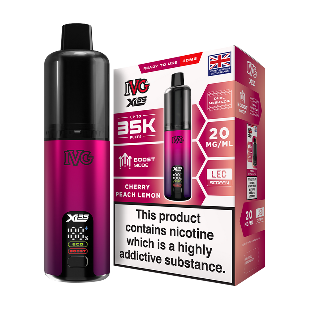 IVG XL35 Kit cherry peach lemon