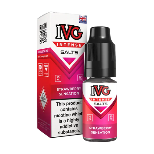 ivg intense nic salts strawberry sensation