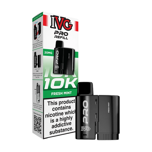 ivg pro 12 refill fresh mint 20mg