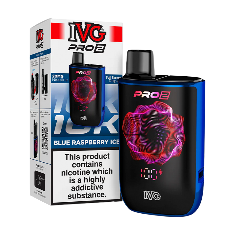 IVG Pro 2 Starter Kit blue raspebrry ice