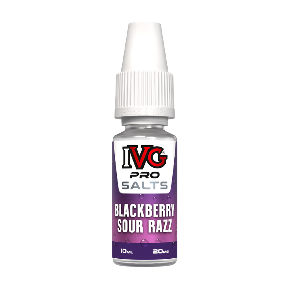 ivg pro salts 10ml blackberry sour razz