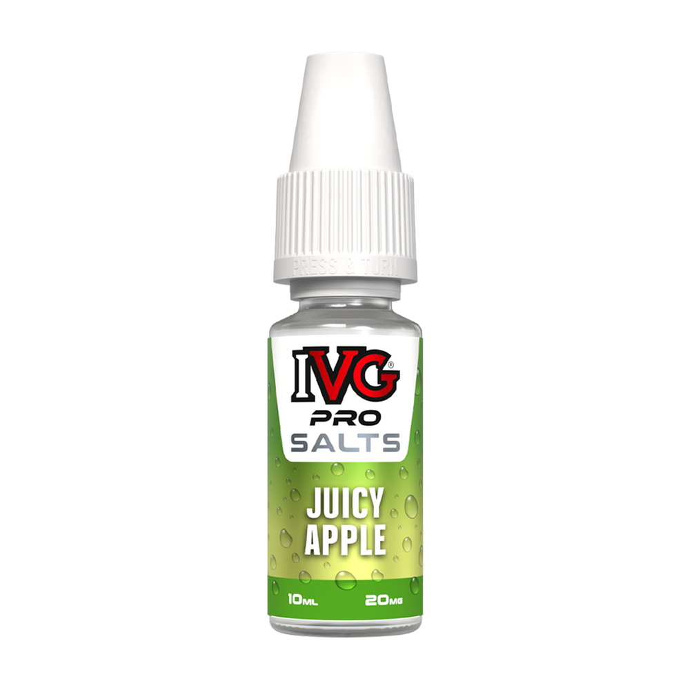 ivg pro salts 10ml juicy apple