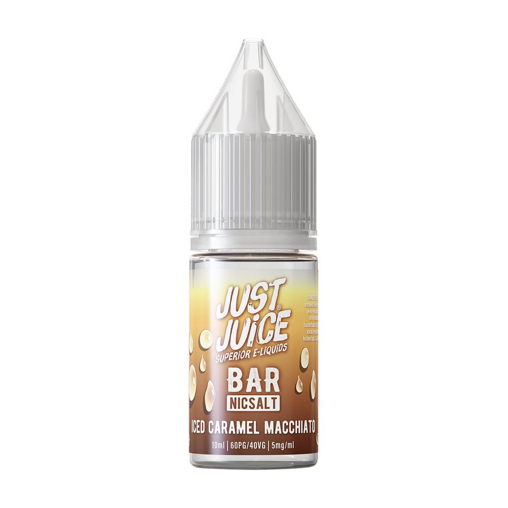 Iced Caramel Macchiato Nic Salt by Just Juice Bar For £10