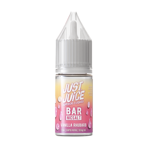 just juice bar vanilla rhubarb 10mg box