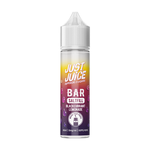 just juice bar blackcurrant lemonade saltfill 40ml