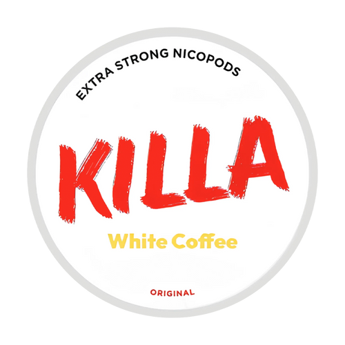 killa nic pouches white coffee