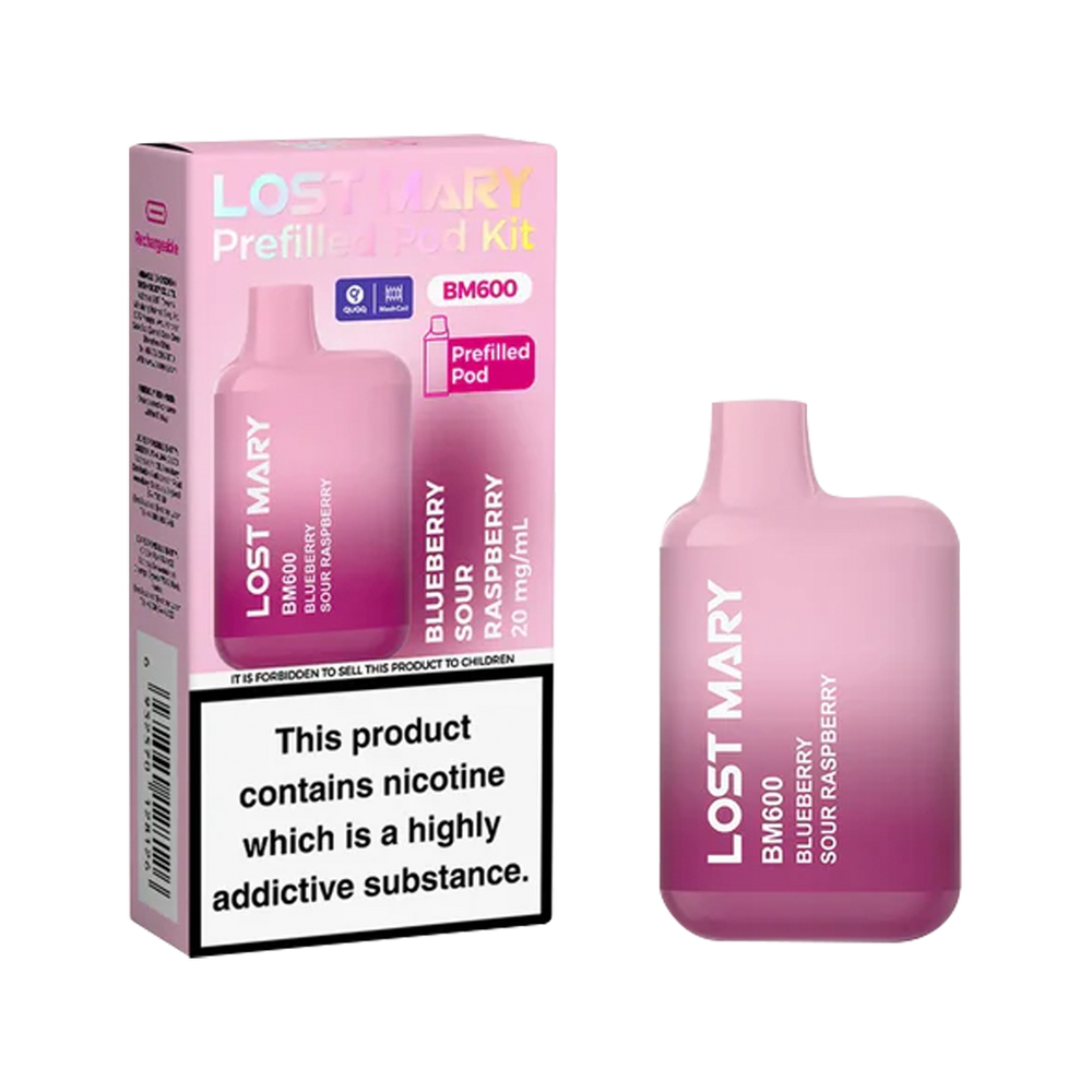 Lost Mary BM600 Prefilled Pod Kit | Eco-Friendly Vape Kit Vape Shop Lost Mary BM600 Prefilled Pod Kit | Eco-Friendly Vape Kit Vape Shop