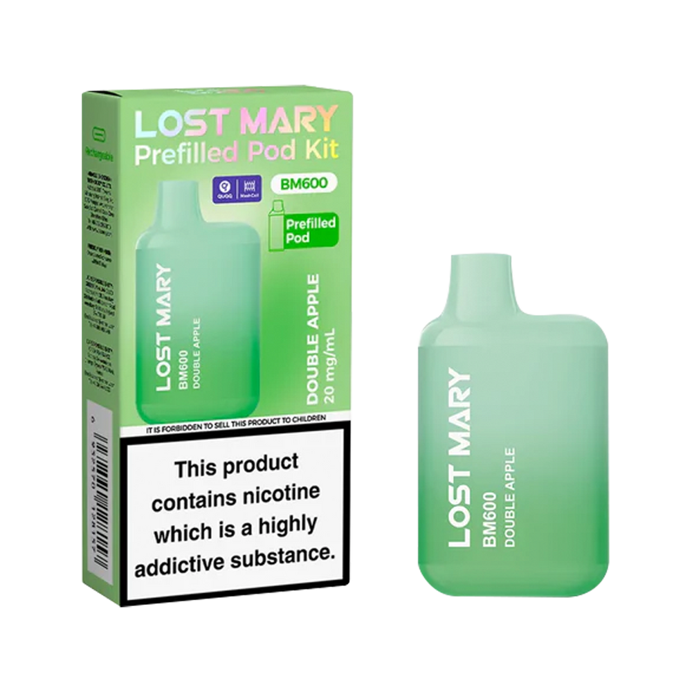 Lost Mary BM600 Prefilled Pod Kit double apple