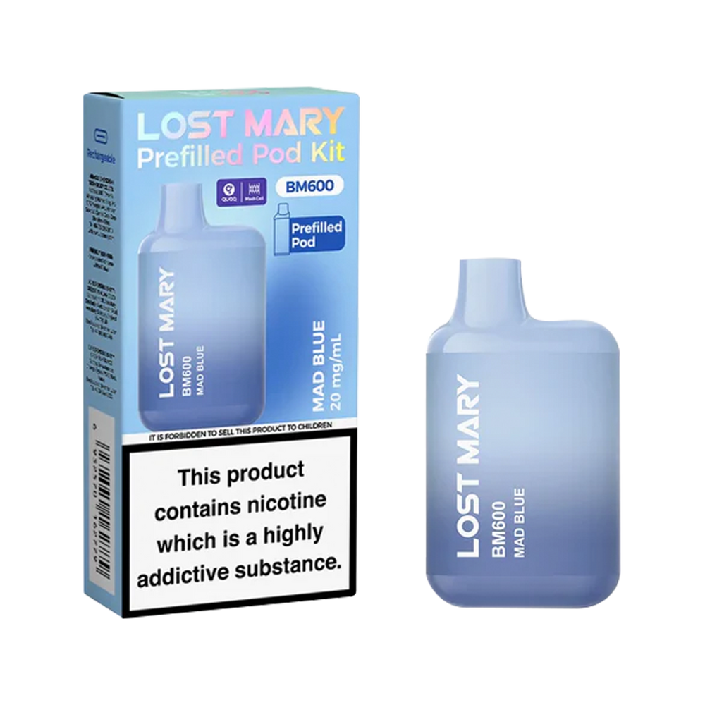 Lost Mary BM600 Prefilled Pod Kit mad blue