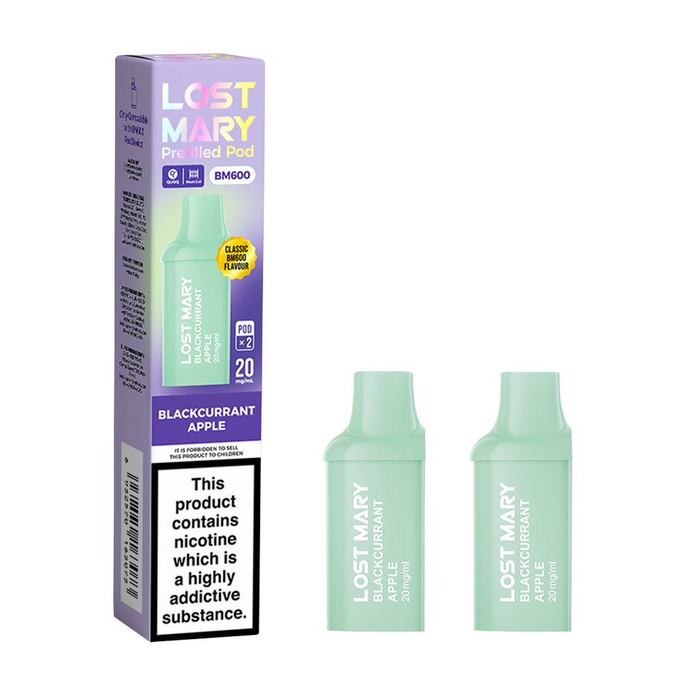 lost mary bm600 pods blackcurrant apple