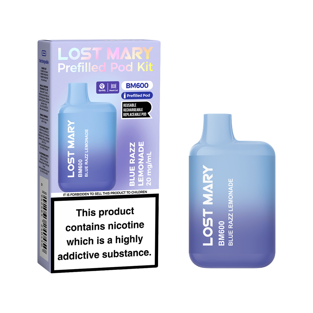 Lost Mary BM600 Prefilled Pod Kit | Eco-Friendly Vape Kit Vape Shop Lost Mary BM600 Prefilled Pod Kit | Eco-Friendly Vape Kit Vape Shop