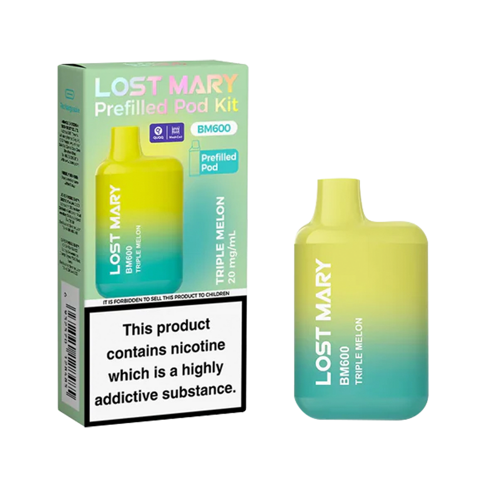 Lost Mary BM600 Prefilled Pod Kit triple melon
