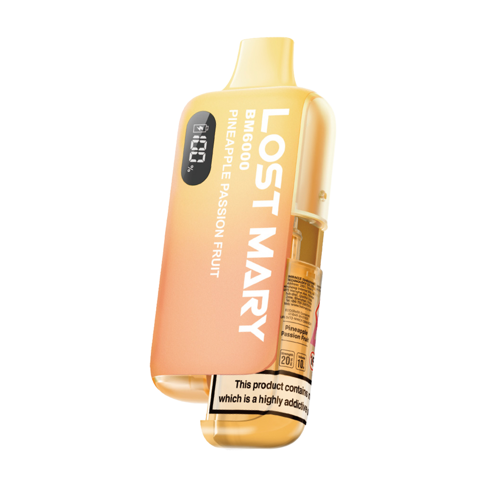 Lost Mary BM6000 Vape Kit pineapple passionfruit