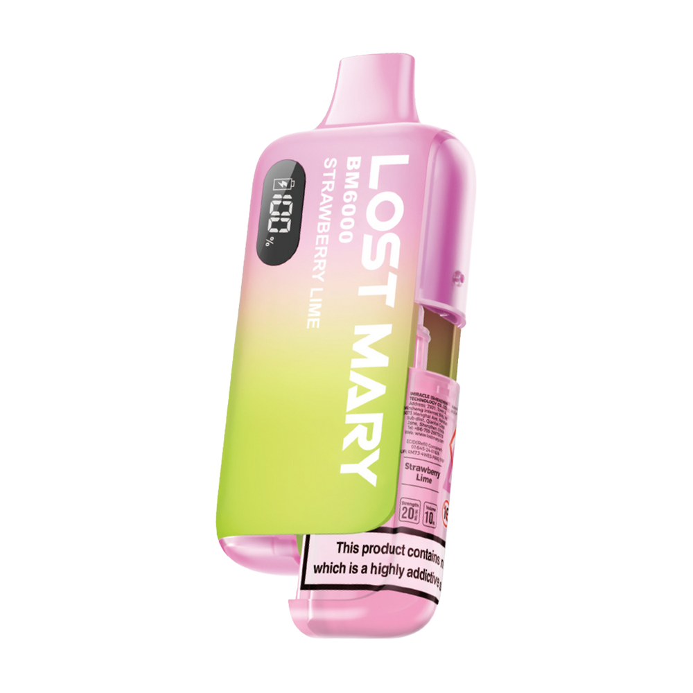 Lost Mary BM6000 Vape Kit strawberry lime