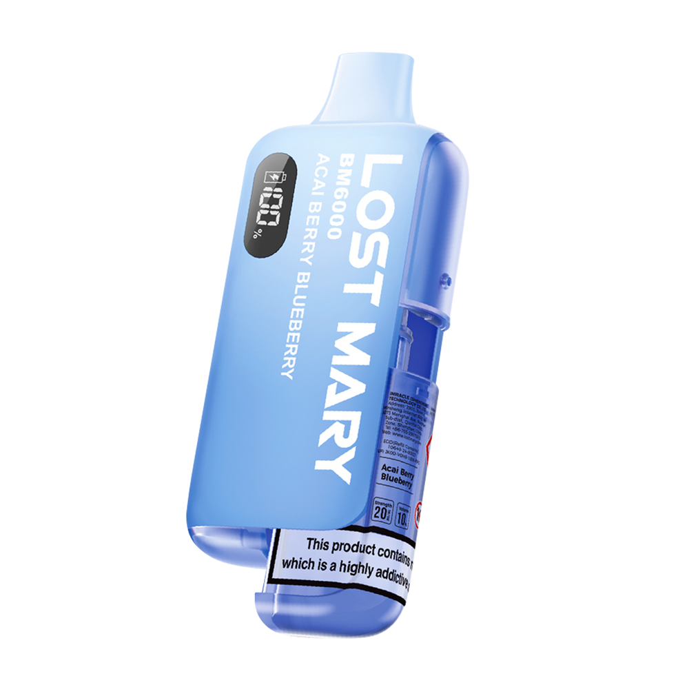 Lost Mary BM6000 Vape Kit | 12ml On 1 Single Charge | 3 For 30 Vape Shop Lost Mary BM6000 Vape Kit | 12ml On 1 Single Charge | 3 For 30 Vape Shop