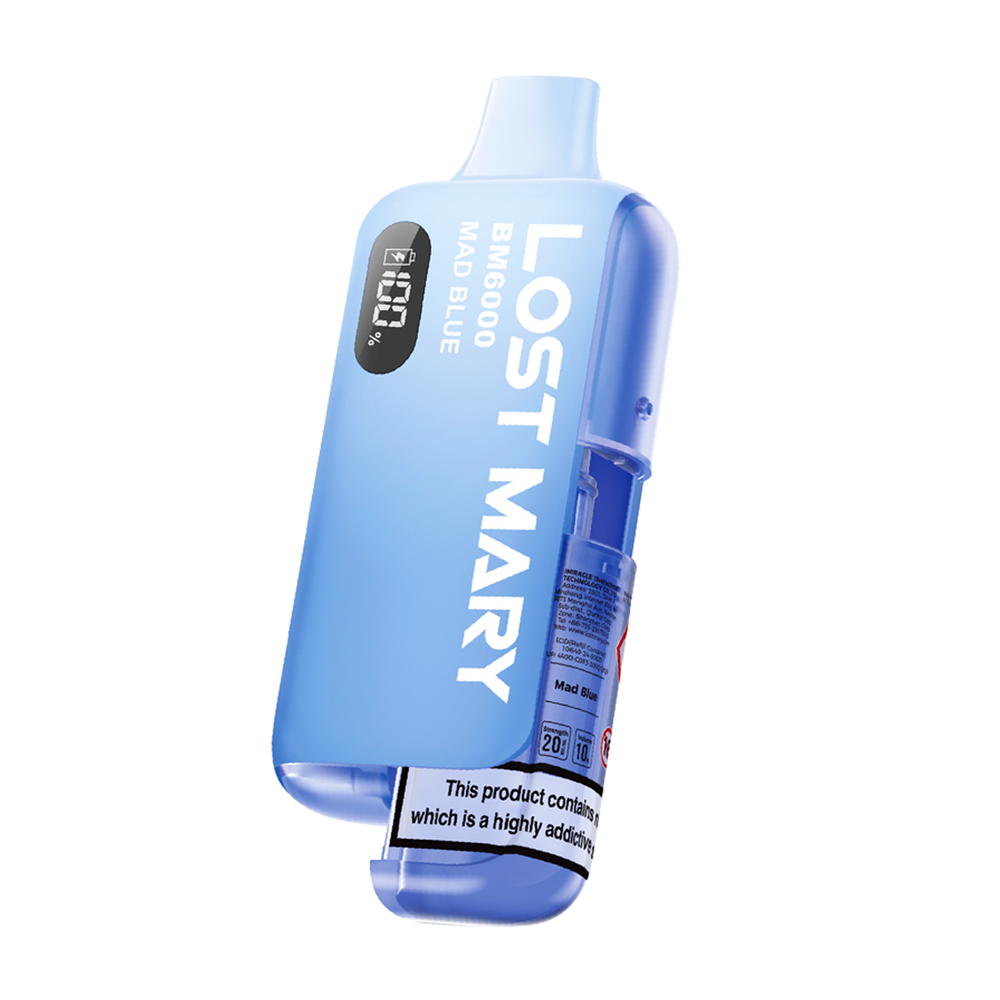Lost Mary BM6000 Vape Kit mad blue