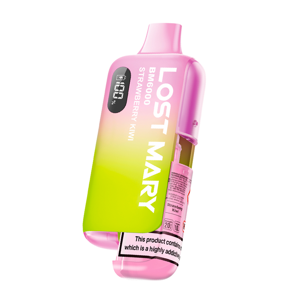 Lost Mary BM6000 Vape Kit straweberry kiwi