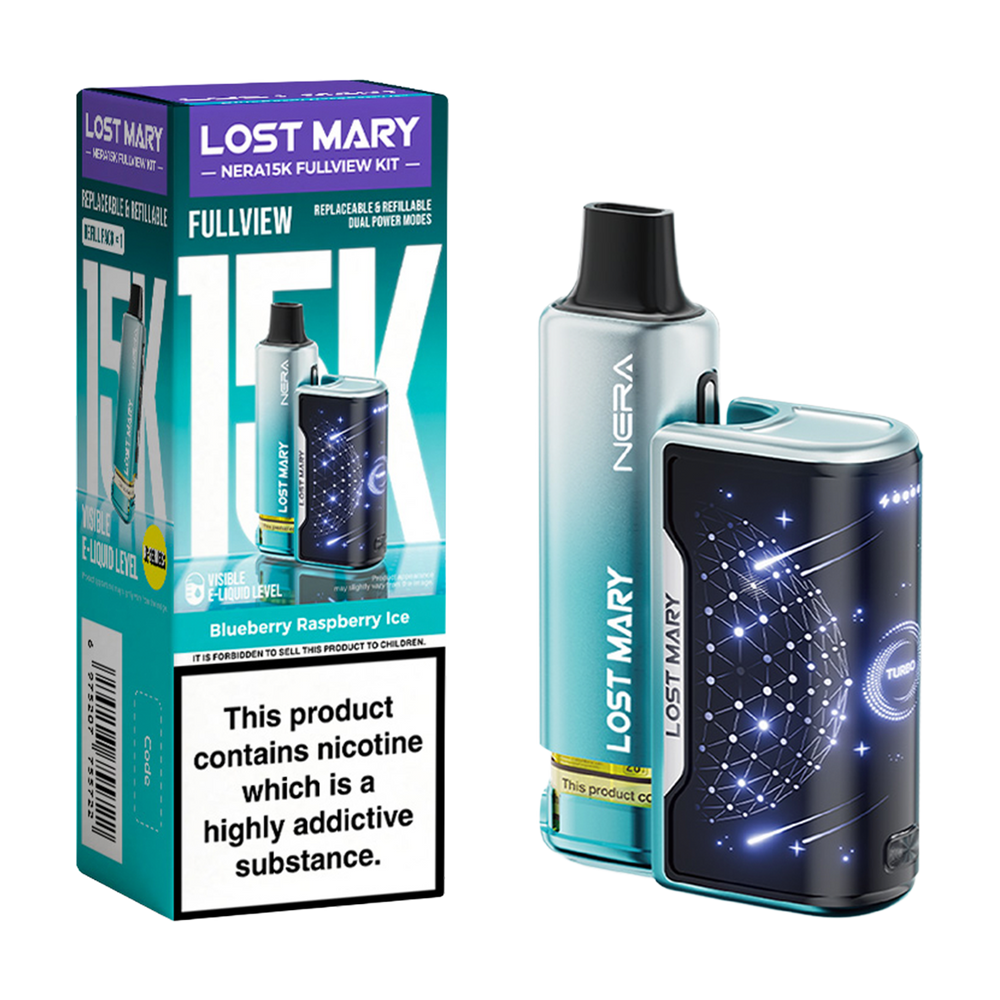 Lost Mary NERA15K Kit blueberry raspberry ice