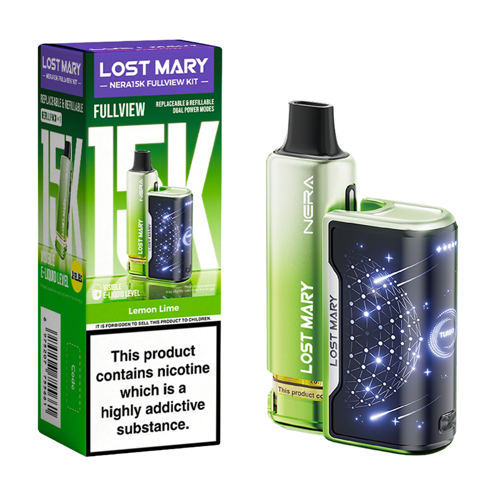 Lost Mary NERA15K Kit lemon lime