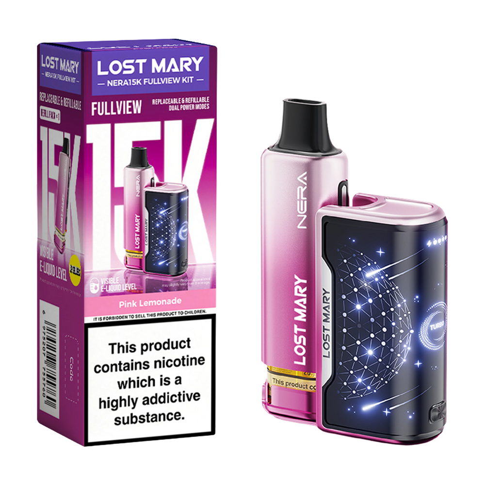 Lost Mary NERA15K Kit pink lemonade