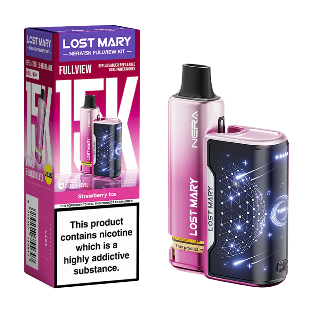 Lost Mary NERA15K Kit strawberry ice