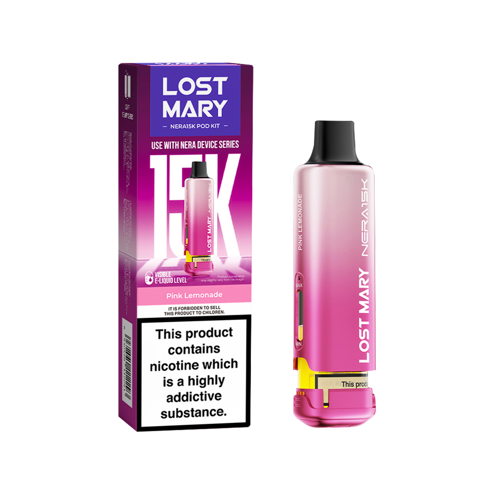 Pink Lemonade Lost Mary NERA15K Refill Pack