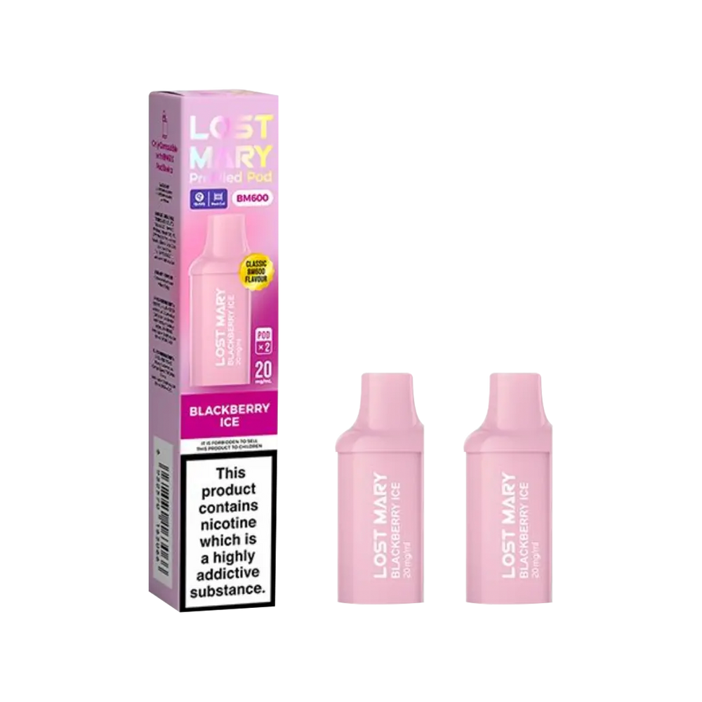 Blackberry Ice Lost Mary BM600 Pods