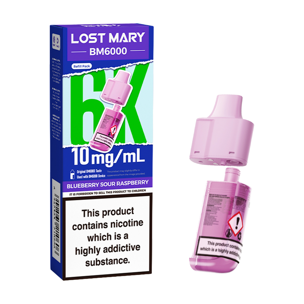 lost mary bm6000 refill reddit How Much Nicotine is in a Lost Mary Vape: A Complete Guide – Vape4World main image 0