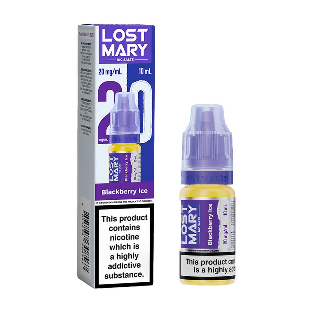lost mary nic salts blackberry ice