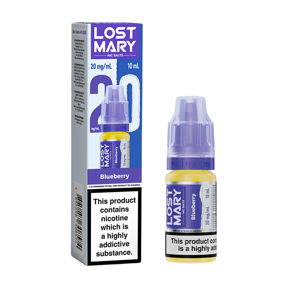 lost mary nic salts blueberry
