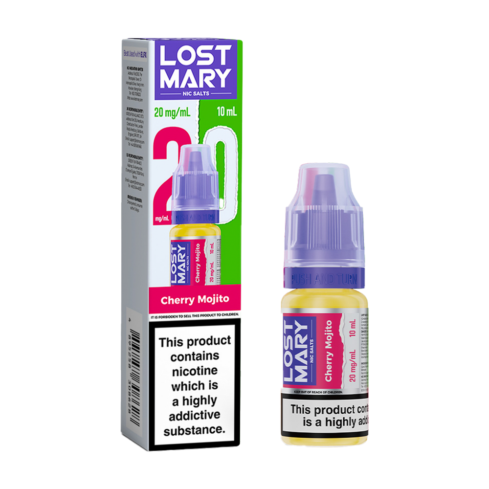 lost mary nic salts cherry mojito