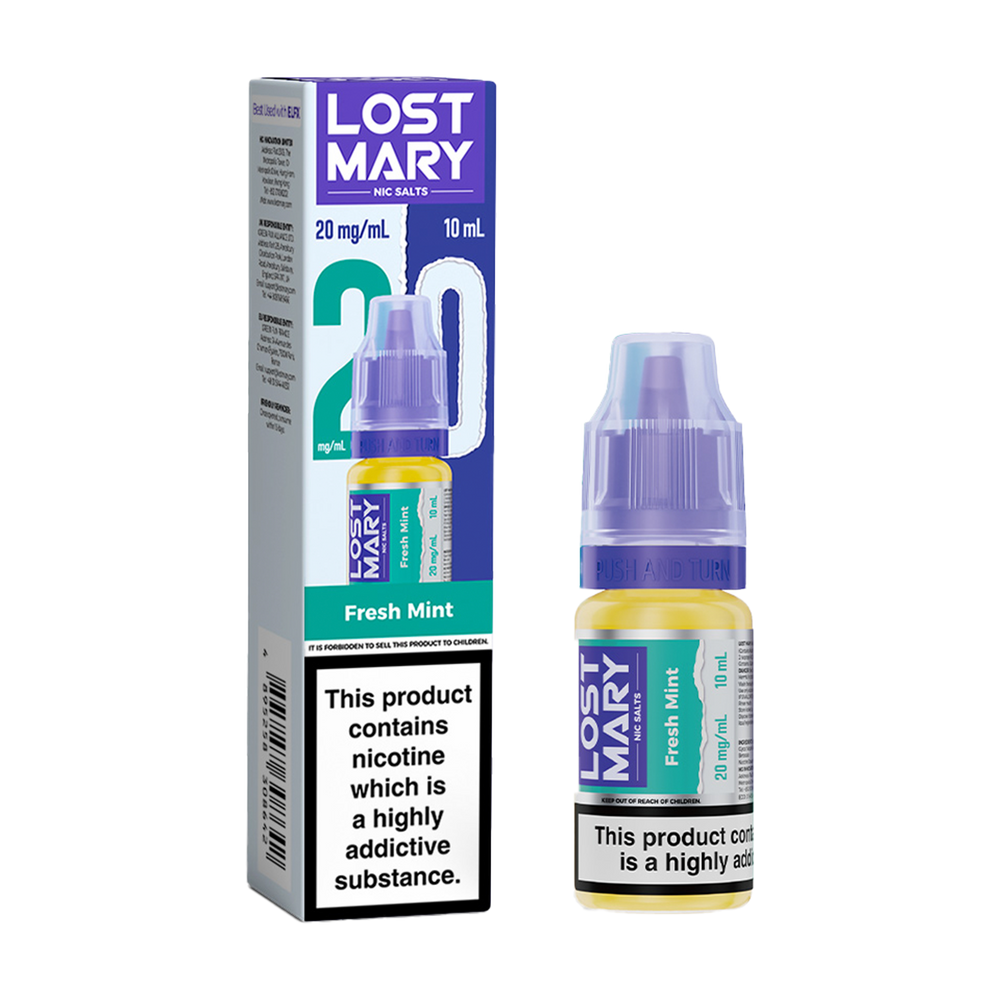 lost mary nic salts fresh mint