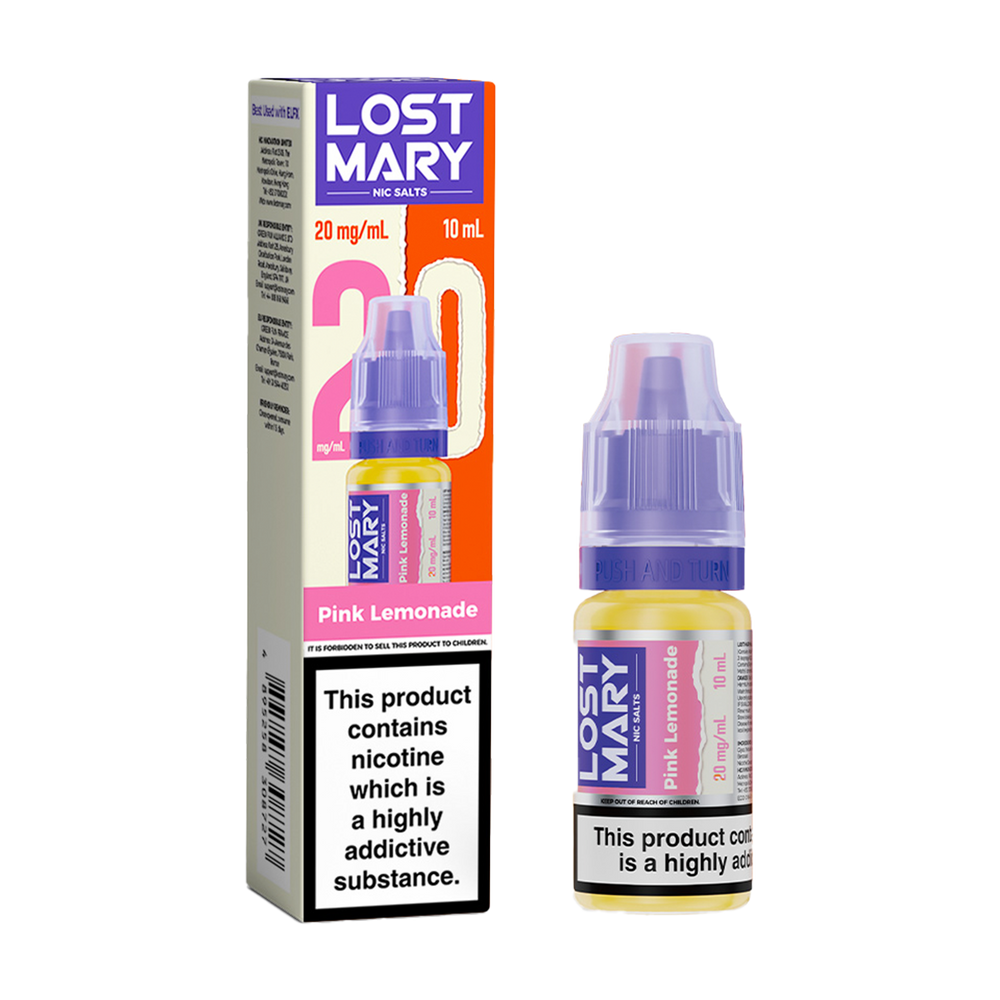 lost mary nic salts pink lemonade