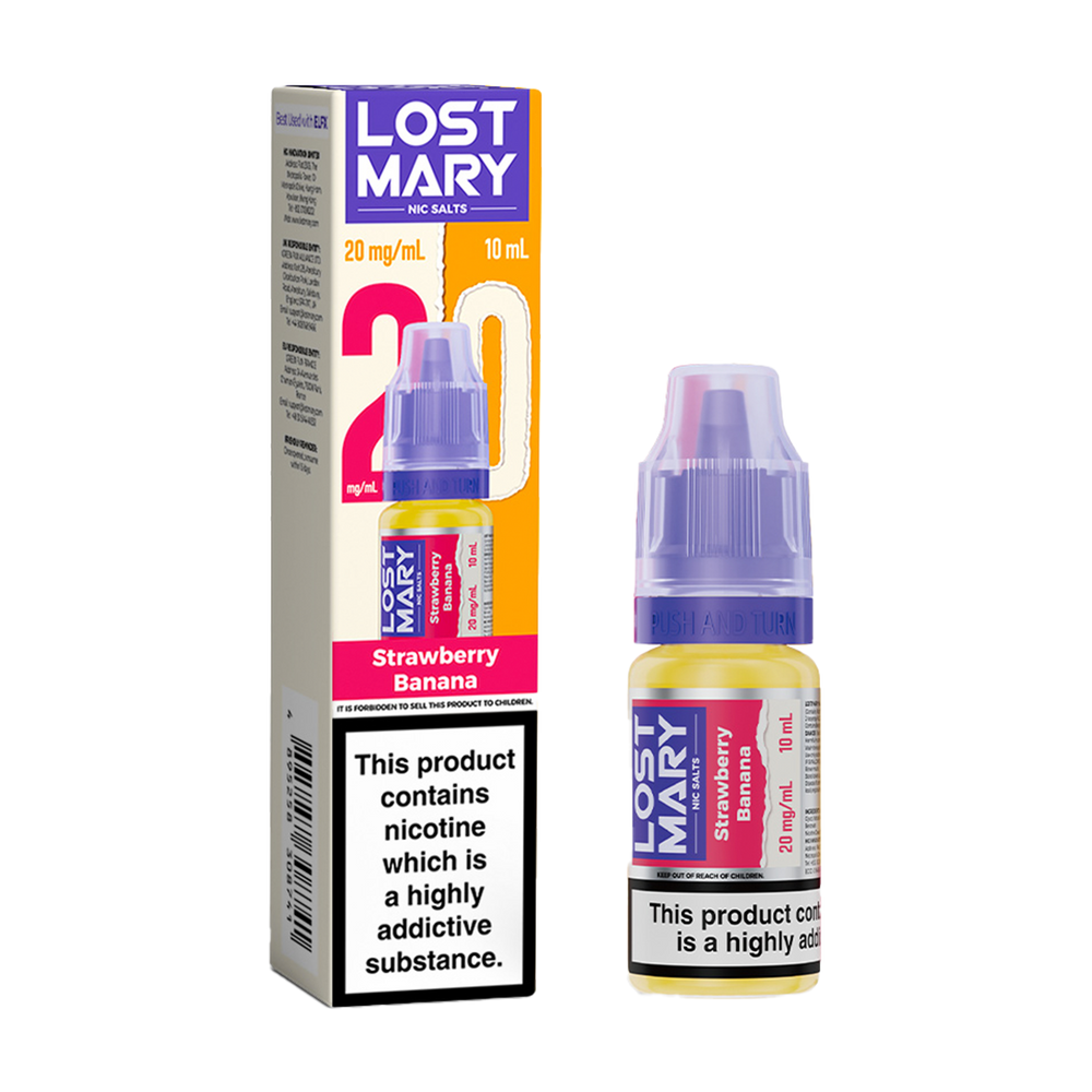 lost mary nic salts strawberry banana