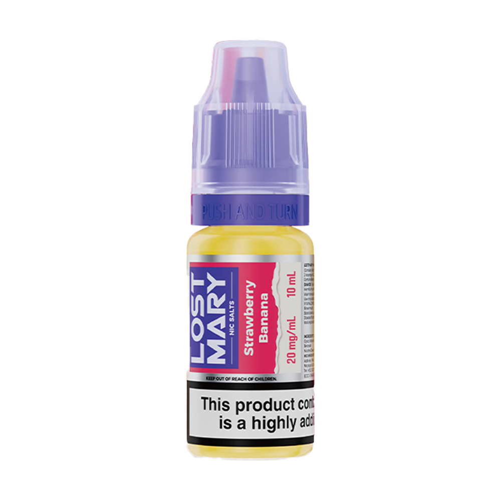 lost mary nic salts strawberry banana