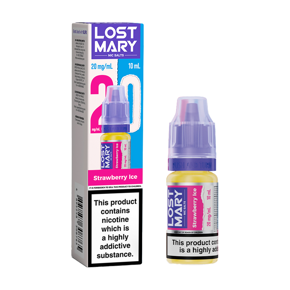 lost mary nic salts strawberry ice