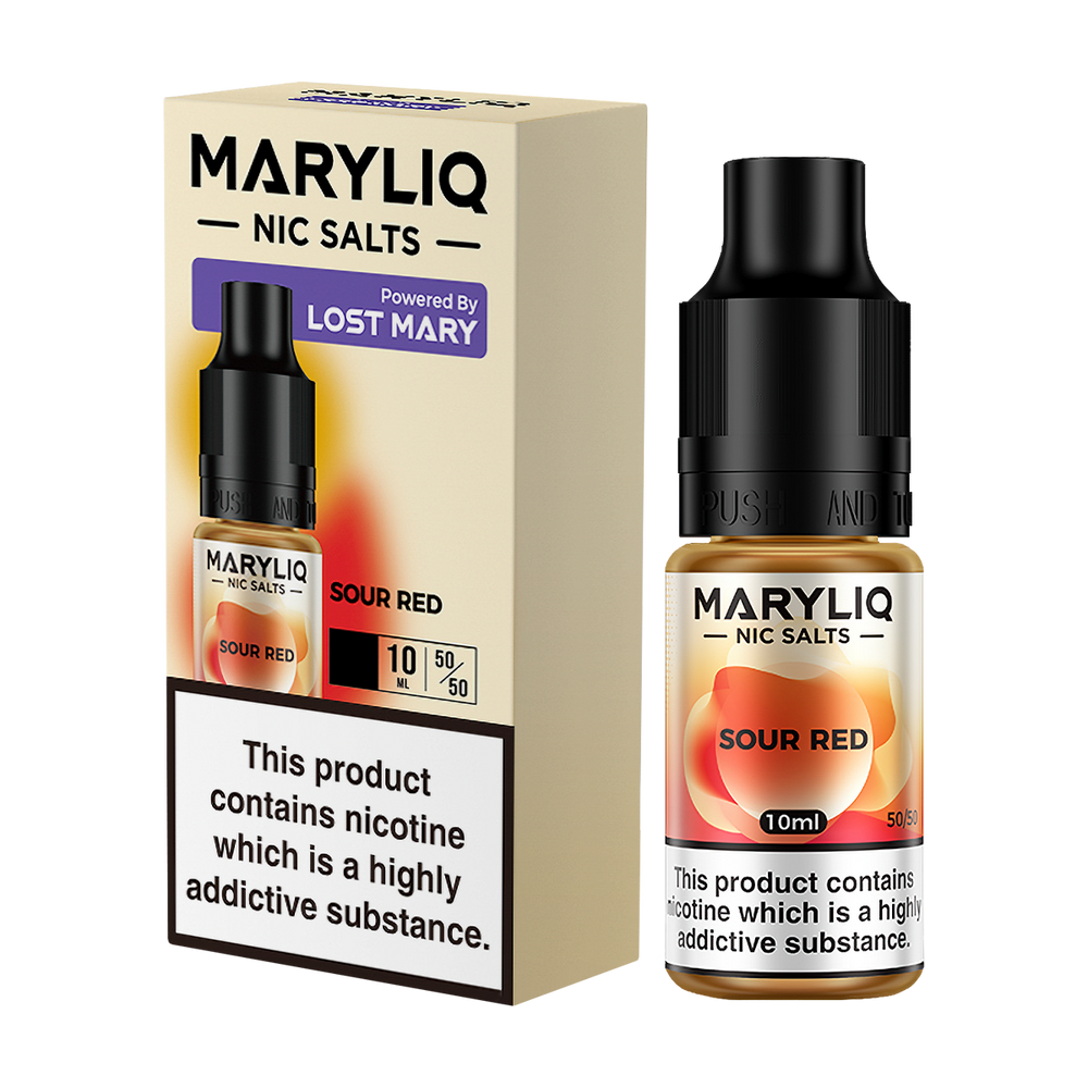 Sour Red Maryliq Nic Salt by Lost Mary