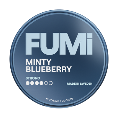 minty blueberry fumi nicotine pouches