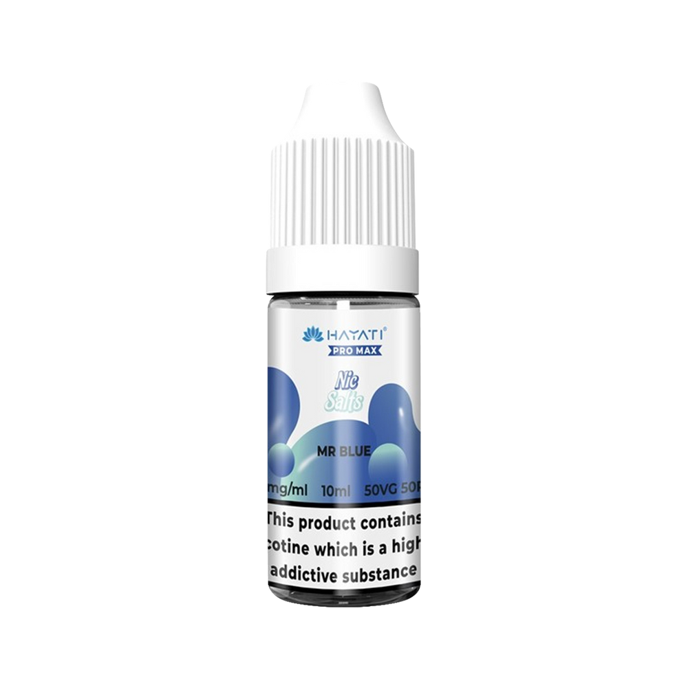 mr blue nic salt by hayati pro max 10ml