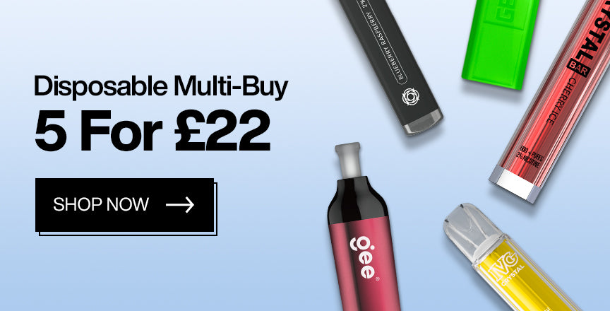 Disposable Multibuy 5 for £22