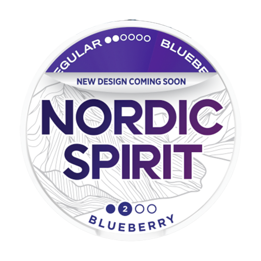 Blueberry Nordic Spirit Nicotine Pouches