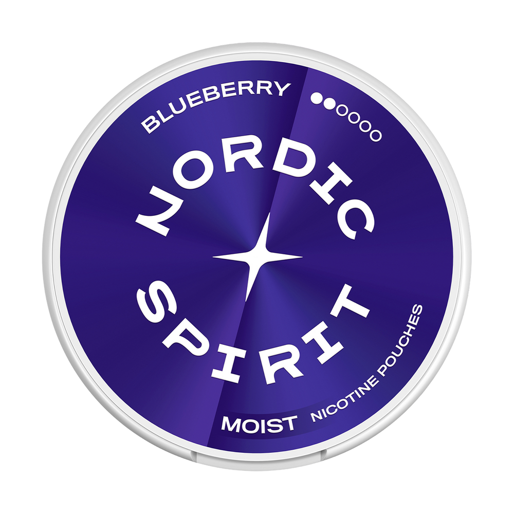 nordic spirit nicotine pouches blueberry reg