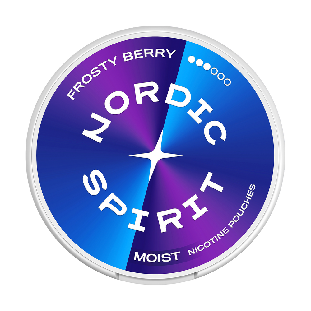blue spirit smoke & vape Frosty Berry Nordic Spirit Nicotine Pouches