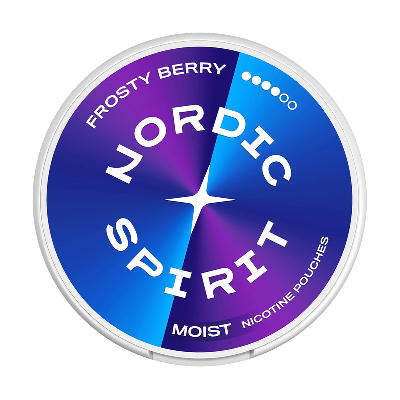 Frosty Berry Nordic Spirit Nicotine Pouches forest berry extra strong
