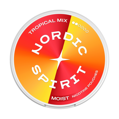 nordic spirit nicotine pouches tropical mix reg