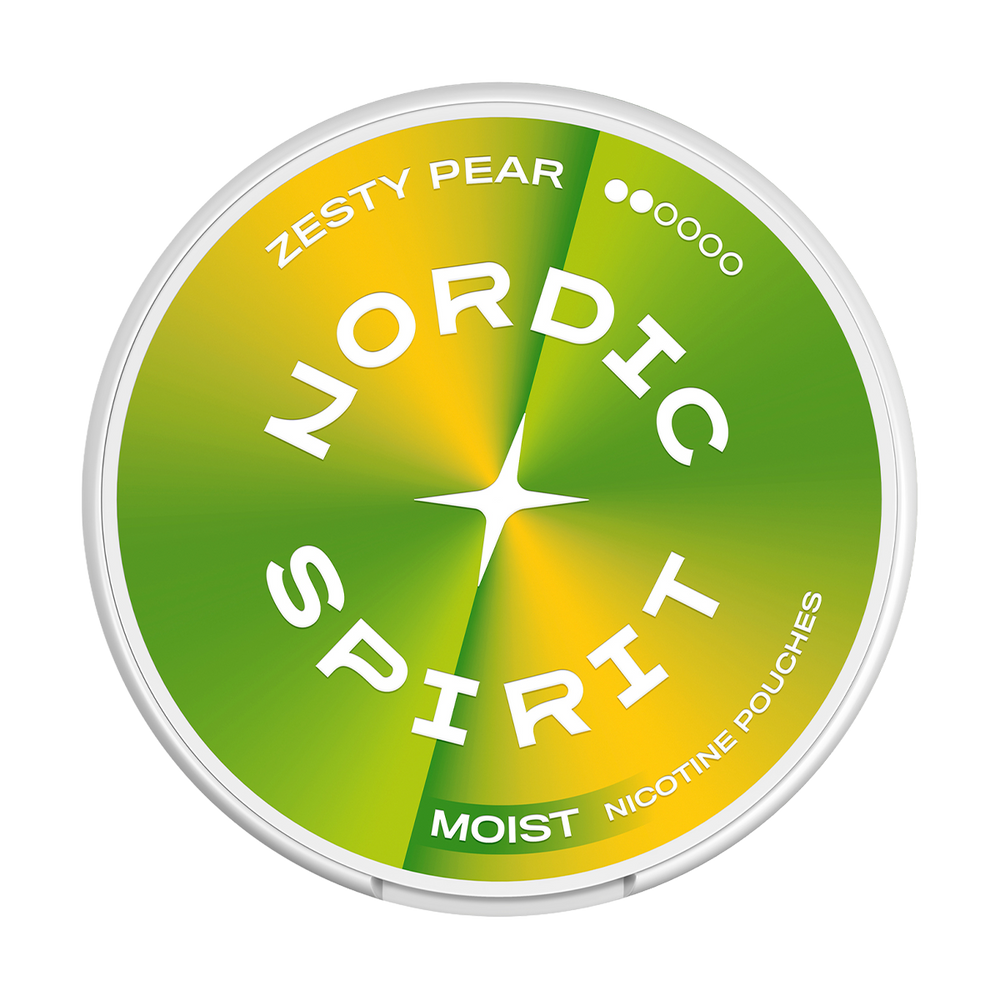 nordic spirit nicotine pouches zesty pear reg