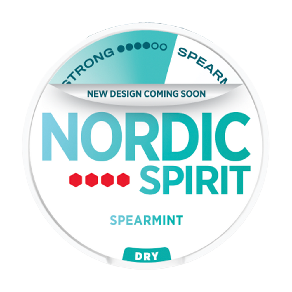 Spearmint Nordic Spirit Nicotine Pouches